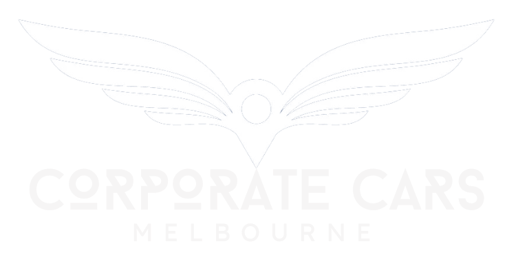 corporate cars melbourne logo white