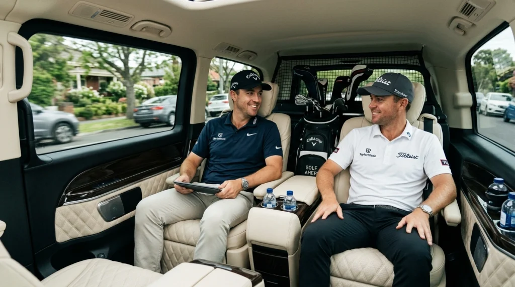 Premium Chauffeur Hire for PGA Golf Events in Melbourne​